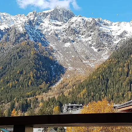 Le Sapi 1e Balcon Panoramique Aiguilles Rouges Avec Parking Gratuit Apartamento Chamonix