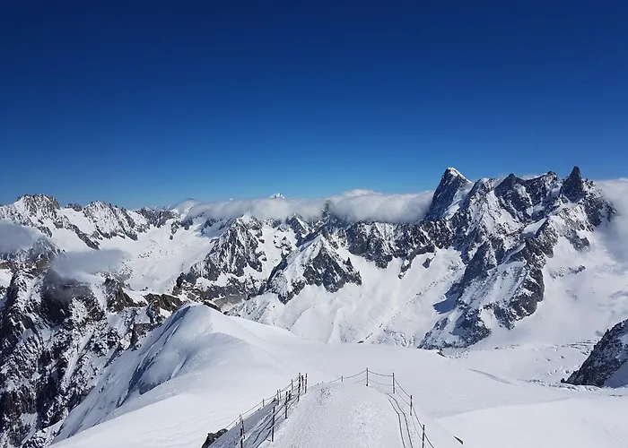 Le Sapi 1e Balcon Panoramique Aiguilles Rouges Avec Parking Gratuit شقة
